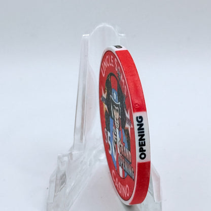 Uncle Sam's Casino Cripple Creek Colorado 1999 'Grand Opening' LE $5 Casino Chip