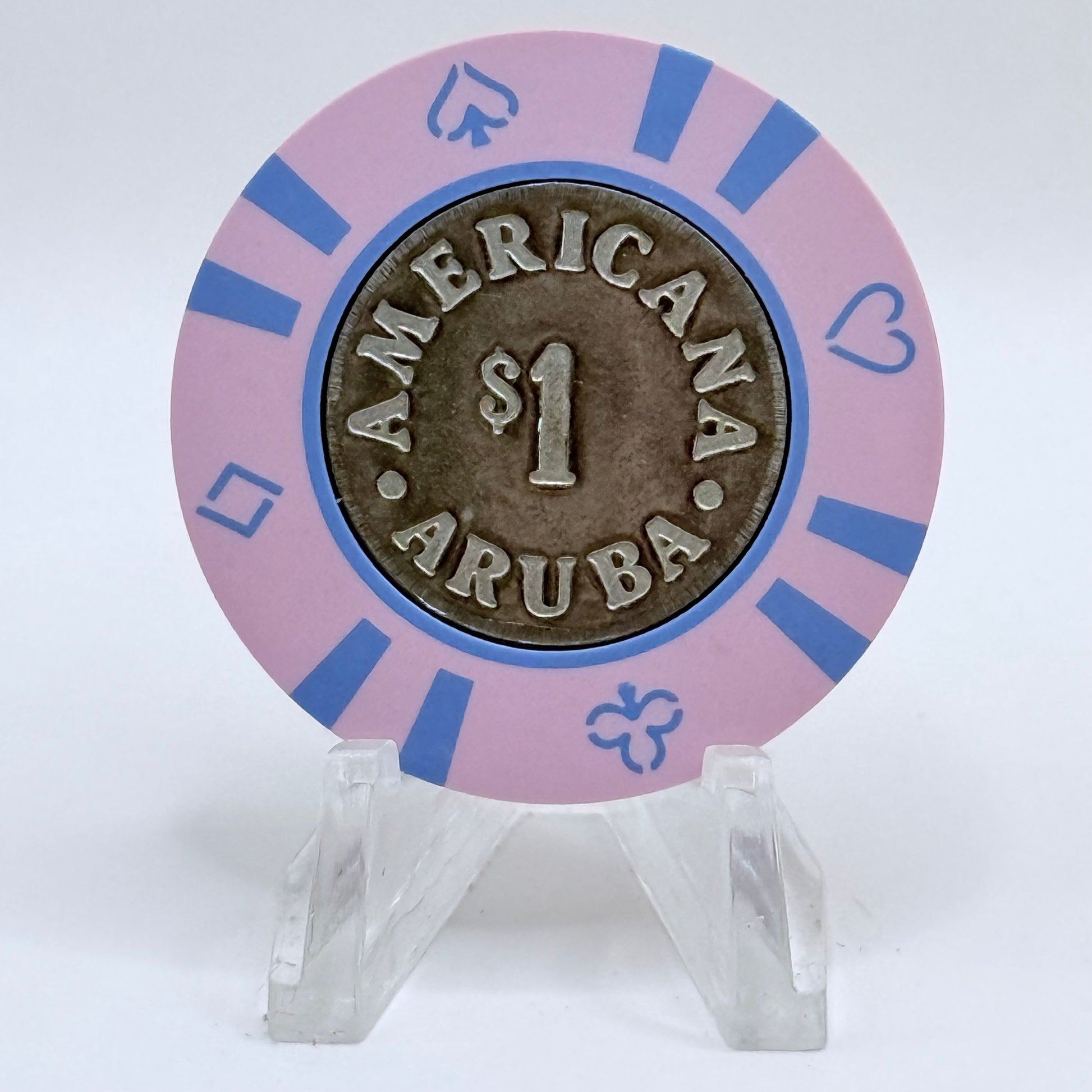 Americana Palm Beach Aruba Series 5 $1 Casino Chip