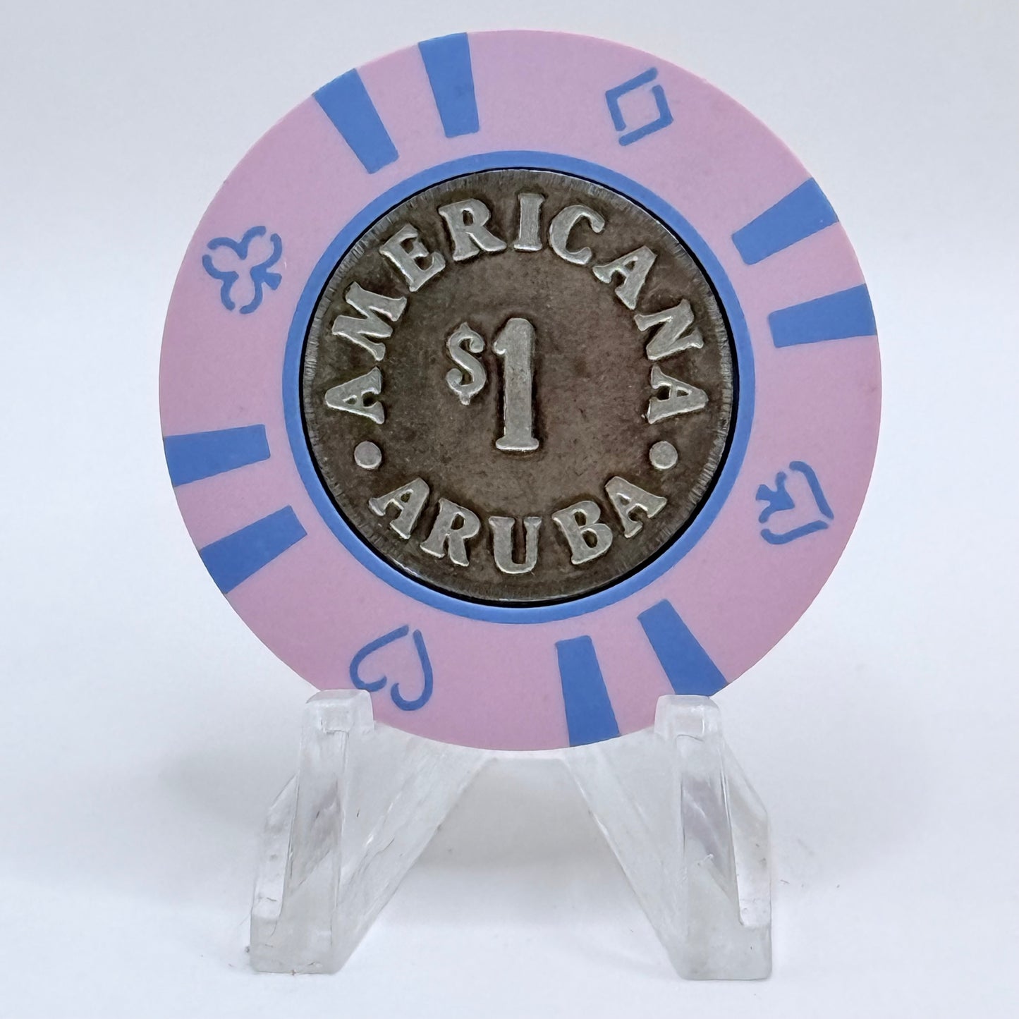 Americana Palm Beach Aruba Series 5 $1 Casino Chip