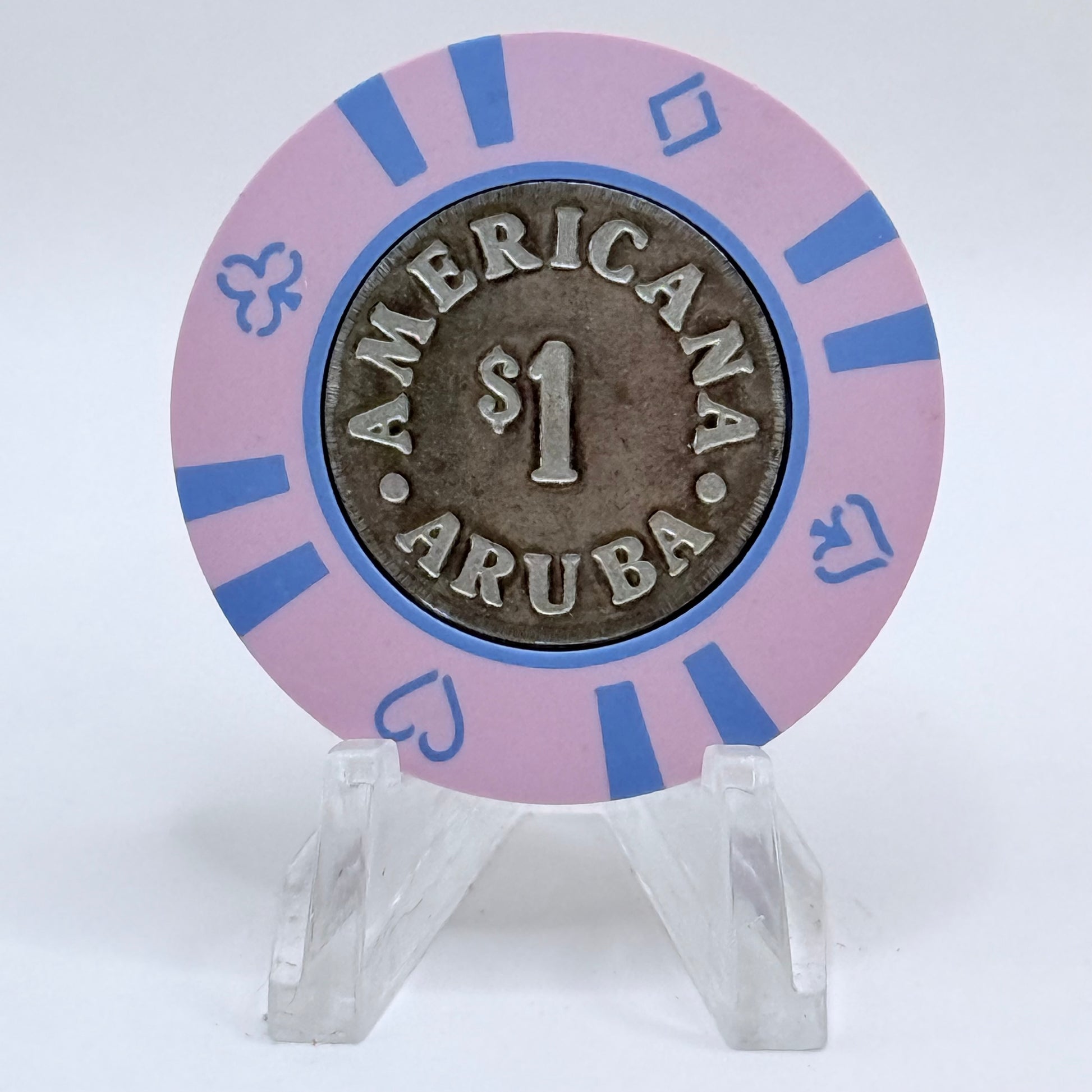 Americana Palm Beach Aruba Series 5 $1 Casino Chip