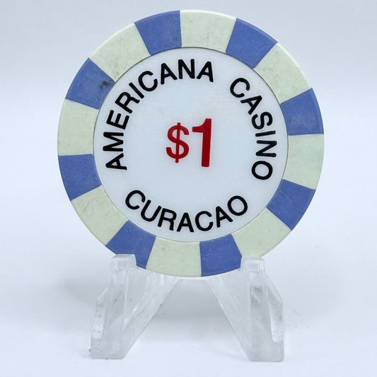 Americana Casino Otrabanda Curacao $1 Casino Chip