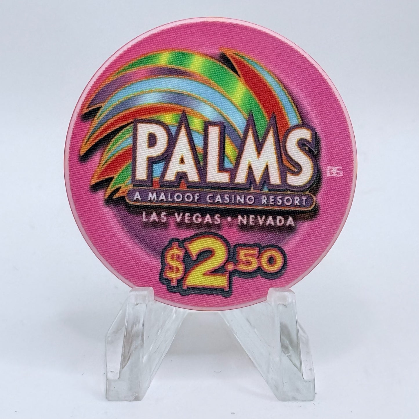 Palms Casino Resort Las Vegas Nevada 2005 'Kentucky Derby' LE $2.50 Casino Chip E4531