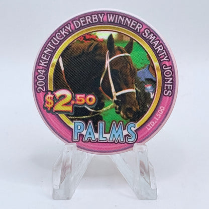 Palms Casino Resort Las Vegas Nevada 2005 'Kentucky Derby' LE $2.50 Casino Chip E4532