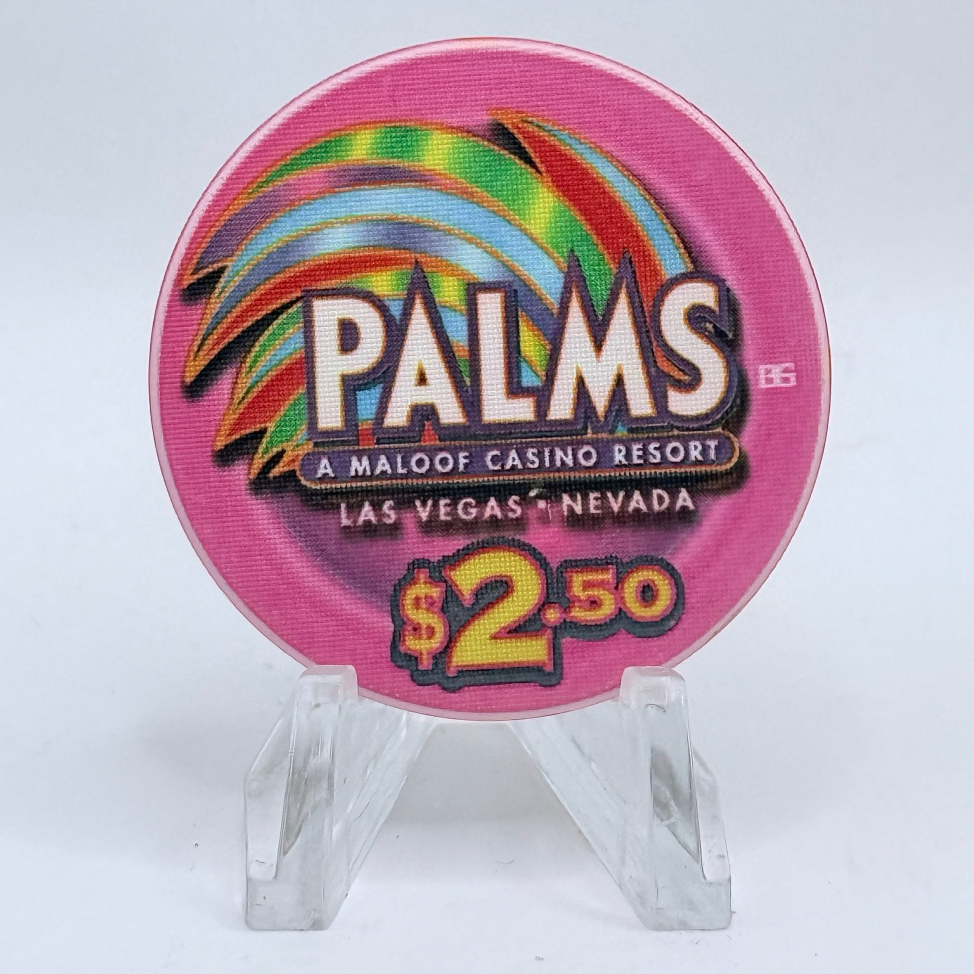 Palms Casino Resort Las Vegas Nevada 2005 'Kentucky Derby' LE $2.50 Casino Chip E4532