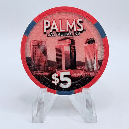 Palms Casino Resort Las Vegas Nevada 2012 '11th Anniversary' LE $5 Casino Chip D0781