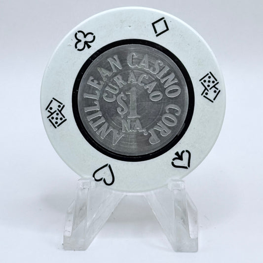 Antillean Casino Willemstad Curacao Series 2 $1 Casino Chip