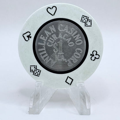 Antillean Casino Willemstad Curacao Series 2 $1 Casino Chip