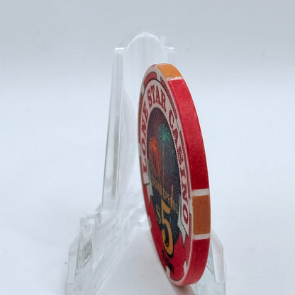 Lone Star Tinian Northern Marianas 1995 'Grand Opening' LE $5 Casino Chip