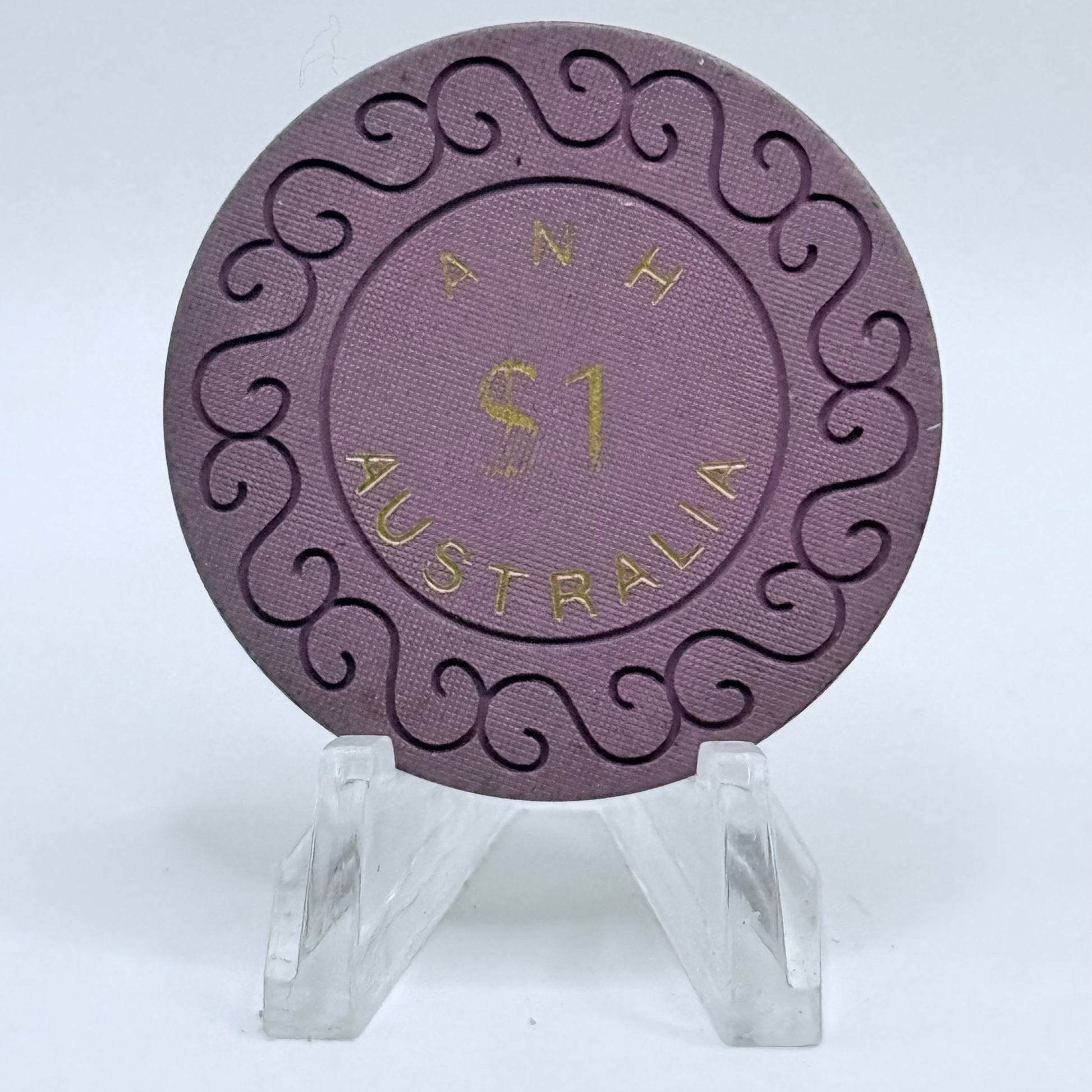 A N H (Australian National Hotels) Prospect Vale TAS $1 Casino Chip