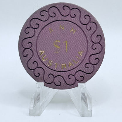 A N H (Australian National Hotels) Prospect Vale TAS $1 Casino Chip