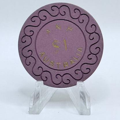 A N H (Australian National Hotels) Prospect Vale TAS $1 Casino Chip
