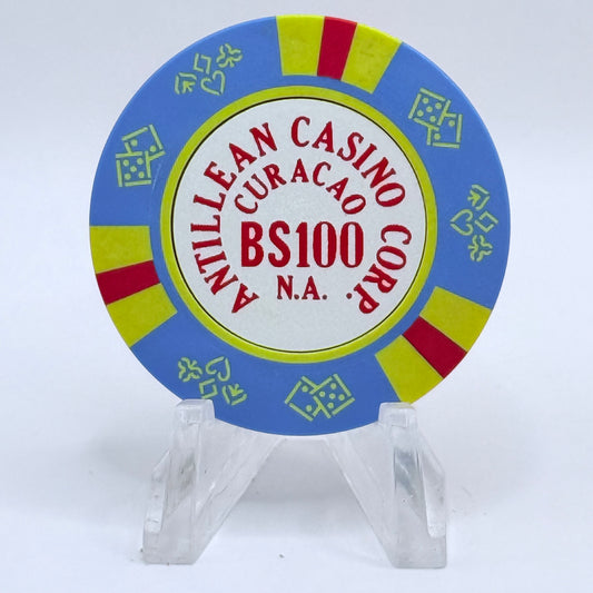 Antillean Casino Willemstad Curacao Series 3 BS100 Casino Chip
