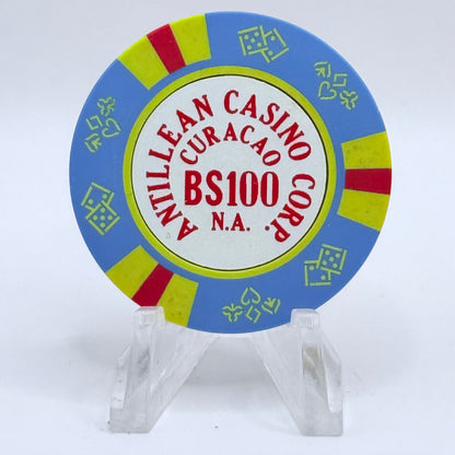 Antillean Casino Willemstad Curacao Series 3 BS100 Casino Chip