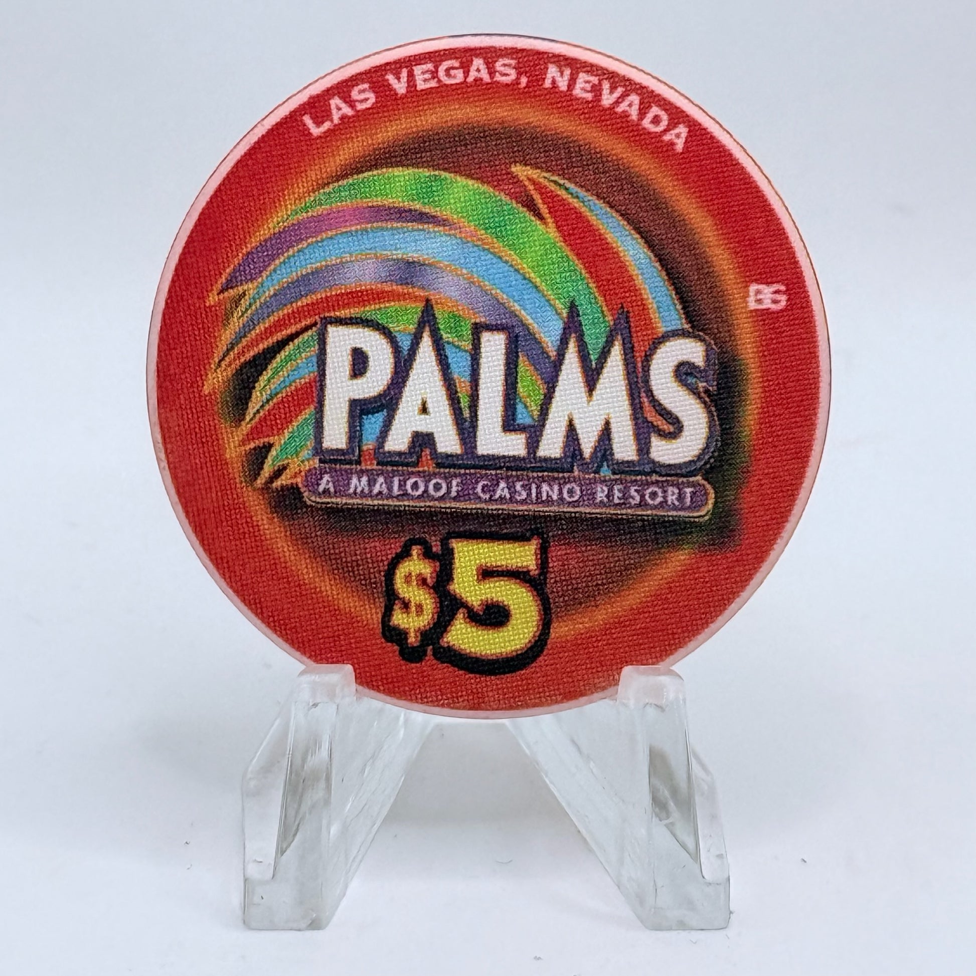 Palms Casino Resort Las Vegas Nevada 2003 'Belmont Stakes' LE $5 Casino Chip E1924