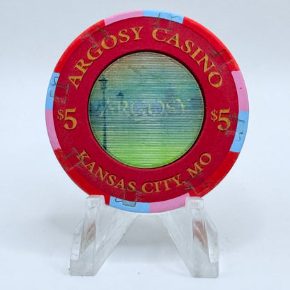 Argosy Casino Riverside Missouri 2003 'Grand Opening' LE $5 Casino Chip
