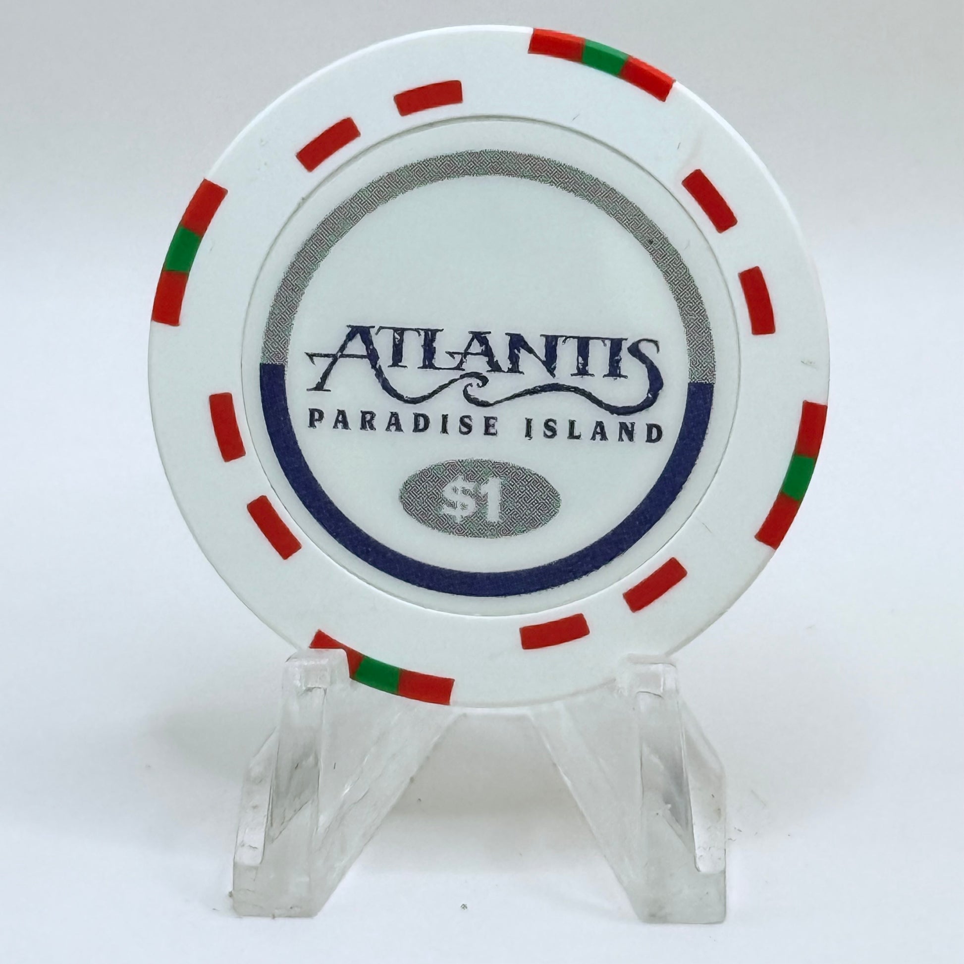 Atlantis Paradise Island Bahamas Series 202 $1 Casino Chip