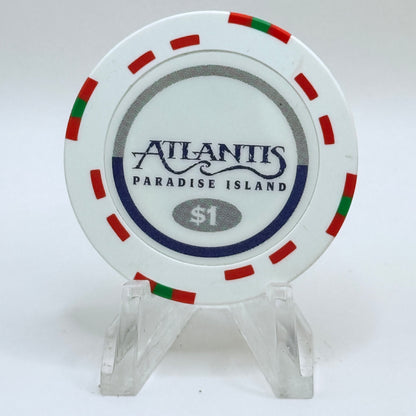 Atlantis Paradise Island Bahamas Series 202 $1 Casino Chip