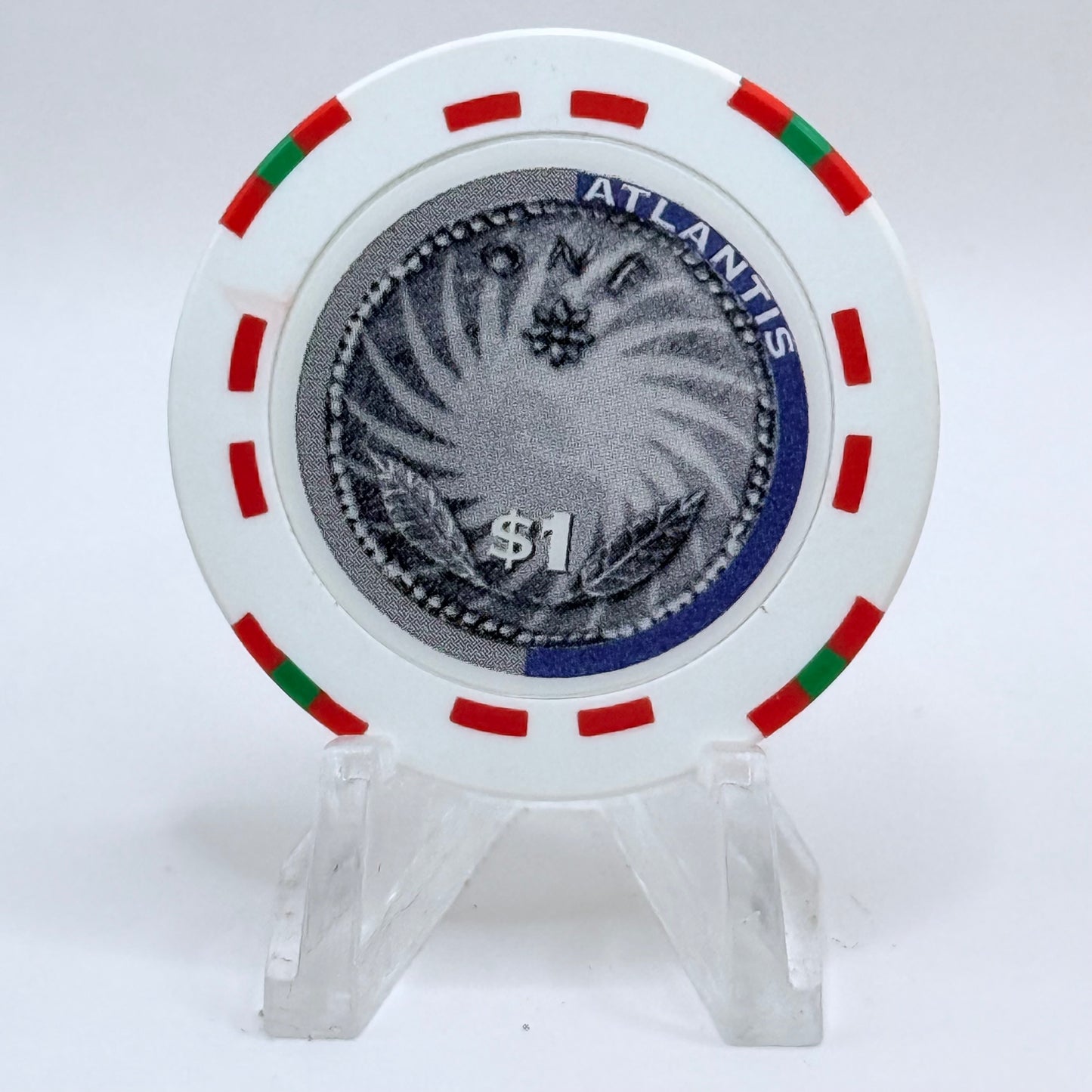 Atlantis Paradise Island Bahamas Series 202 $1 Casino Chip