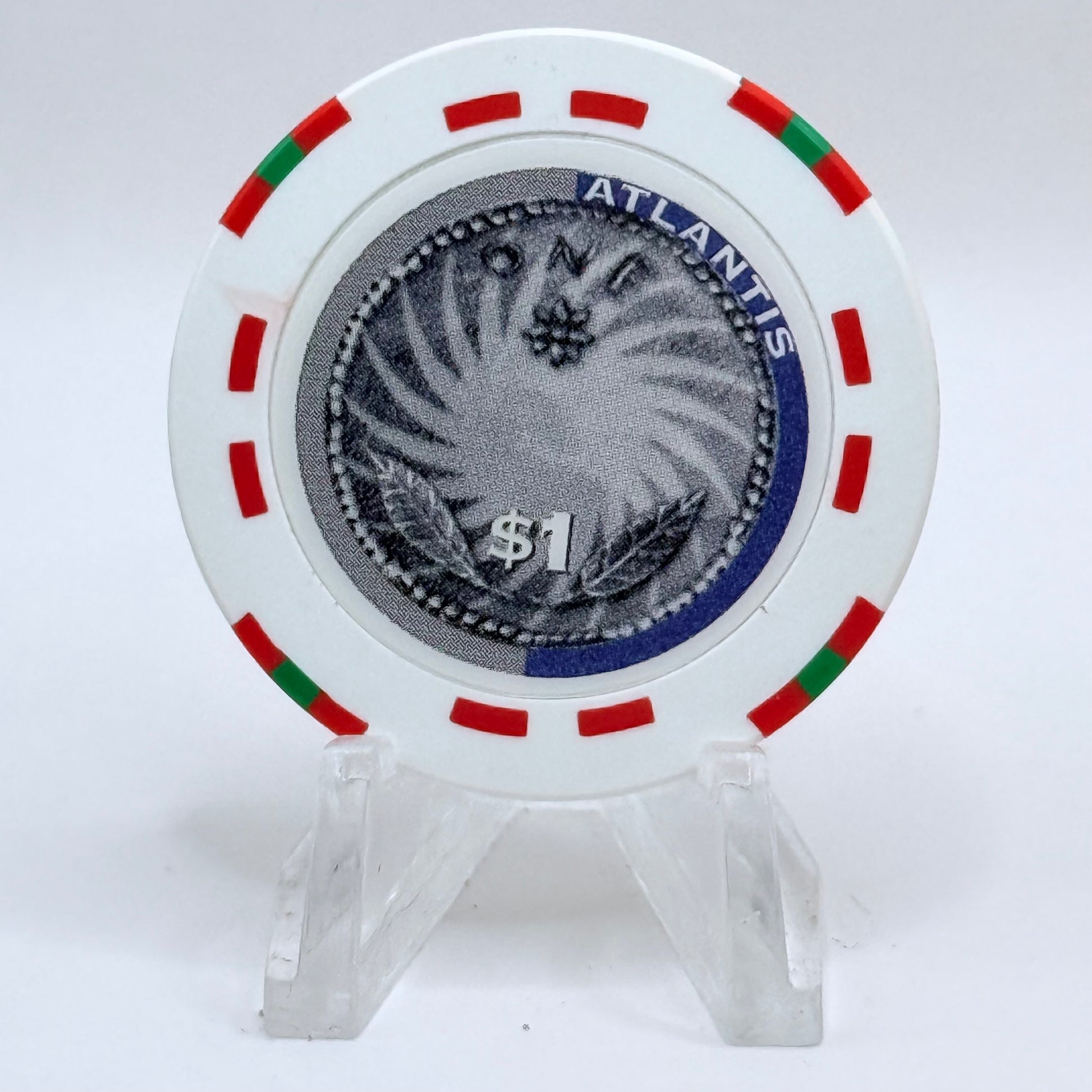 Atlantis Paradise Island Bahamas Series 202 $1 Casino Chip