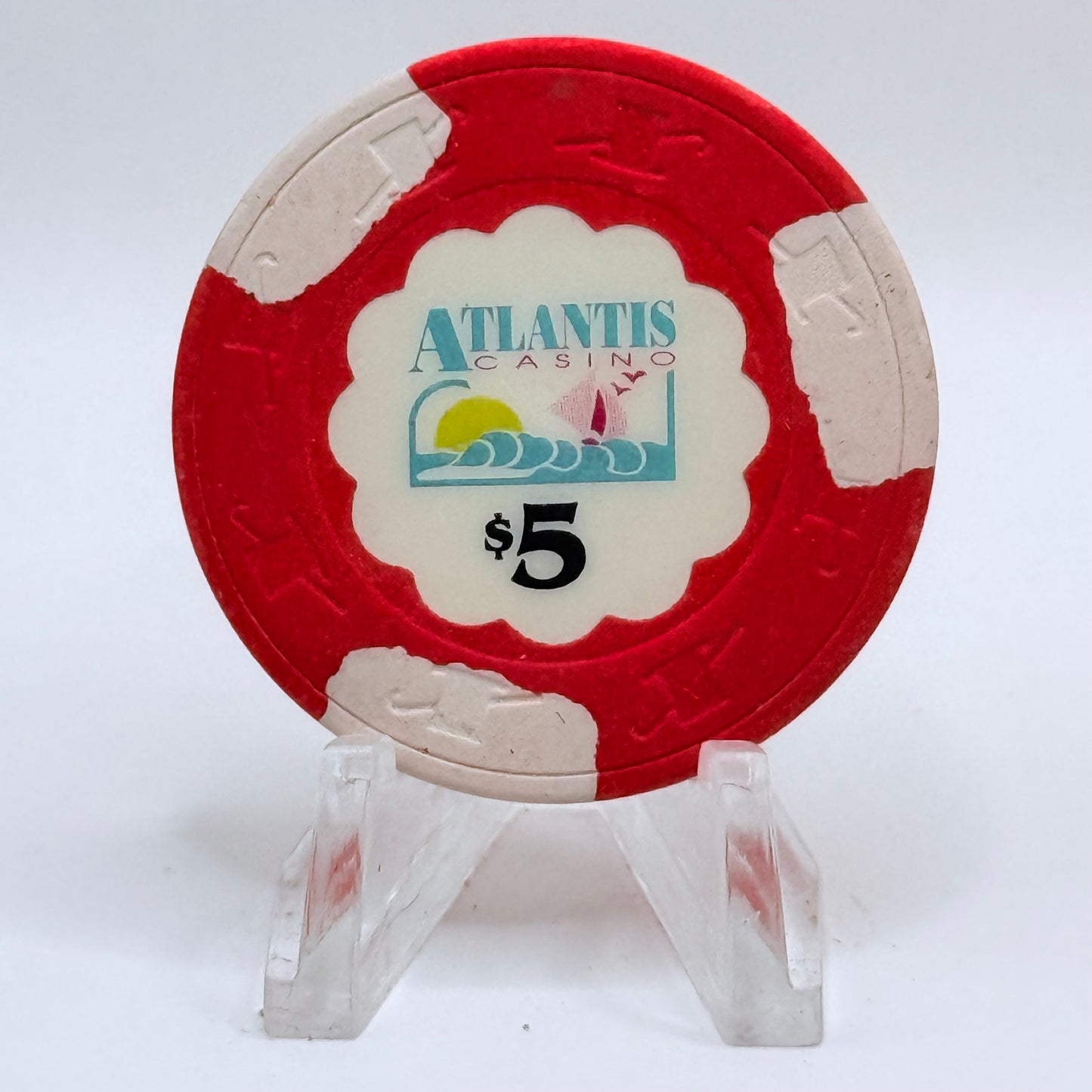 Atlantis Paradise Island Bahamas (World Casino) $5 Casino Chip