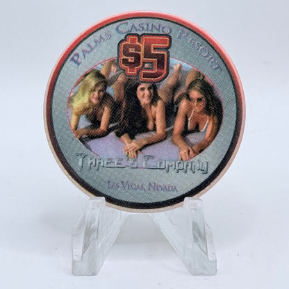 Palms Casino Resort Las Vegas Nevada 2004 '3rd Anniversary' LE $5 Casino Chip E4016