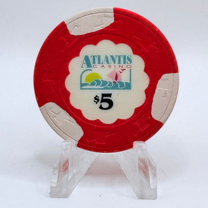 Atlantis Paradise Island Bahamas (World Casino) $5 Casino Chip