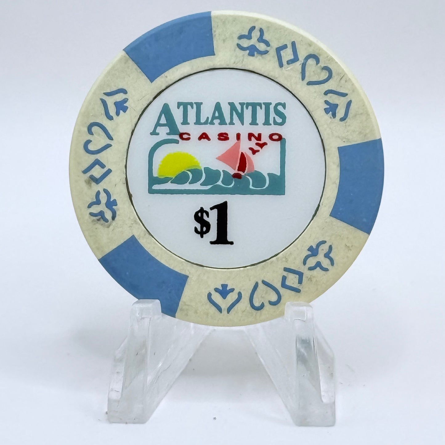 Atlantis Paradise Island Bahamas (World Casino) $1 Casino Chip