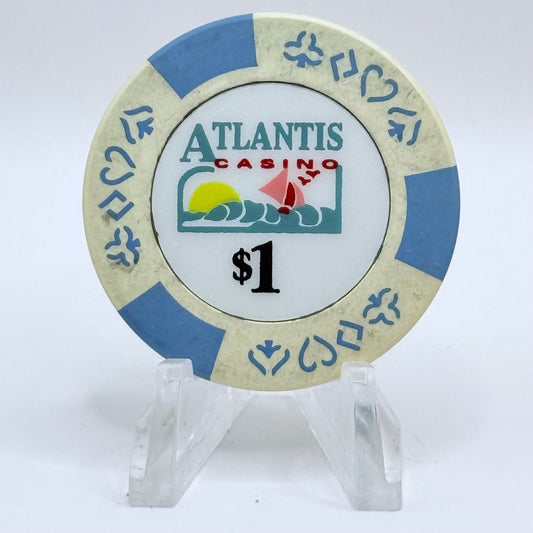 Atlantis Paradise Island Bahamas (World Casino) $1 Casino Chip