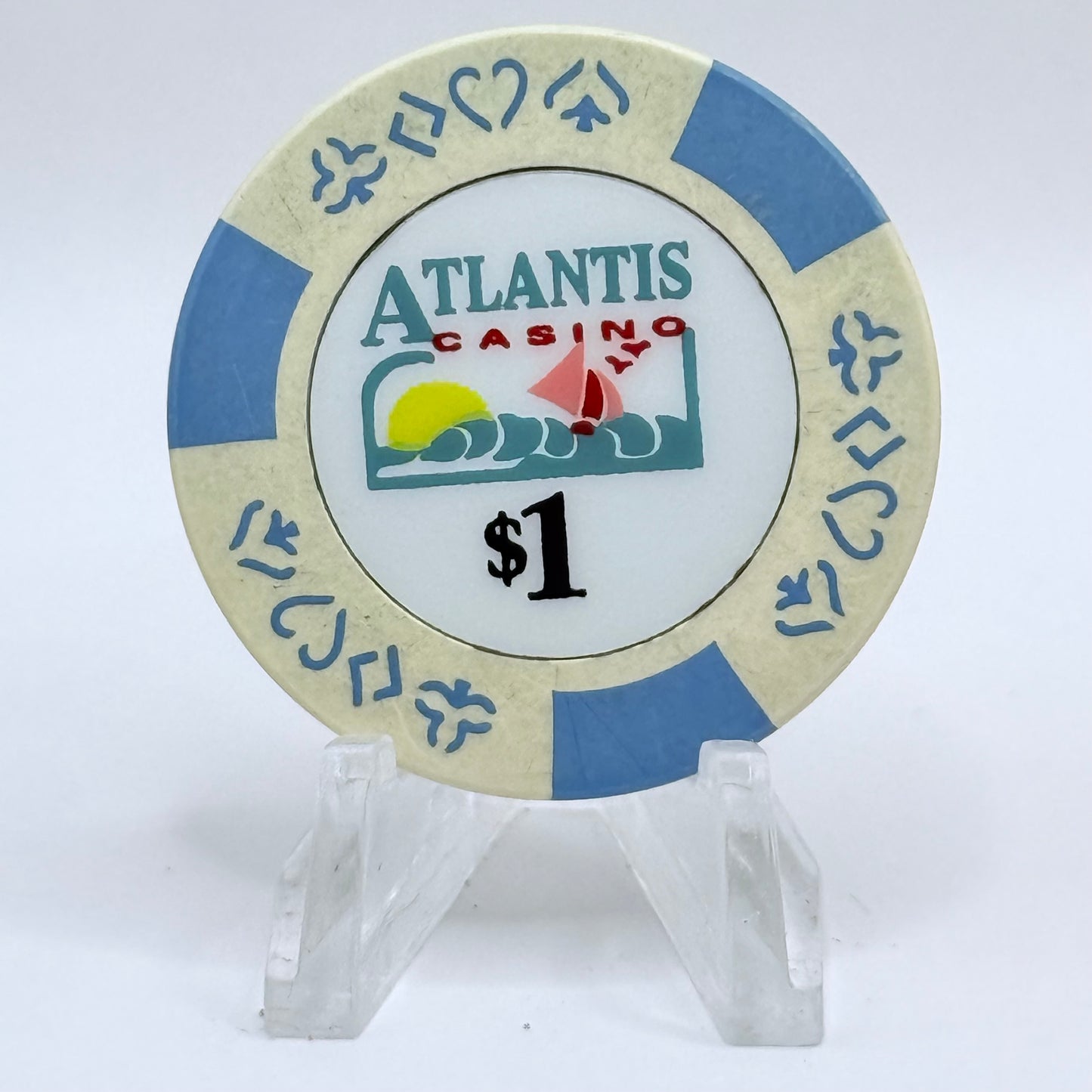 Atlantis Paradise Island Bahamas (World Casino) $1 Casino Chip