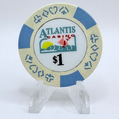 Atlantis Paradise Island Bahamas (World Casino) $1 Casino Chip