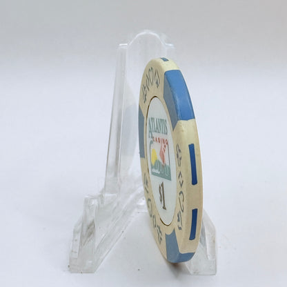 Atlantis Paradise Island Bahamas (World Casino) $1 Casino Chip
