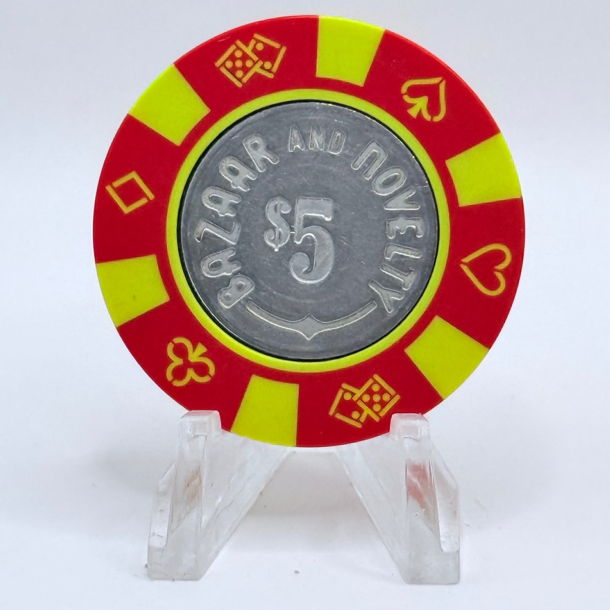 Bazaar & Novelty Edmonton Alberta Canada $5 Casino Chip