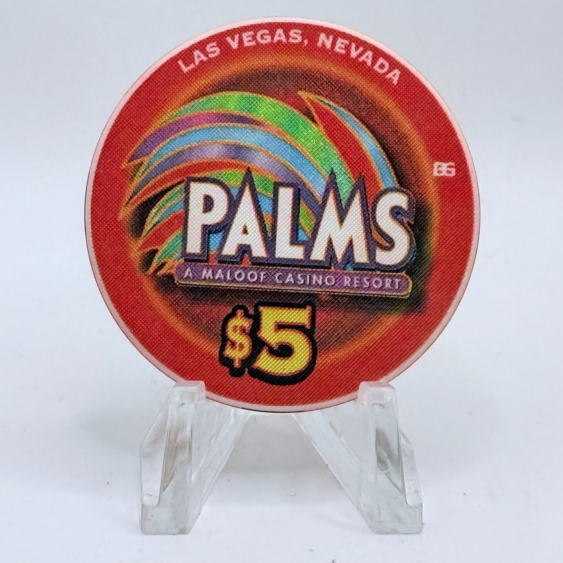 Palms Casino Resort Las Vegas Nevada 2003 'Preakness' LE $5 Casino Chip E1926
