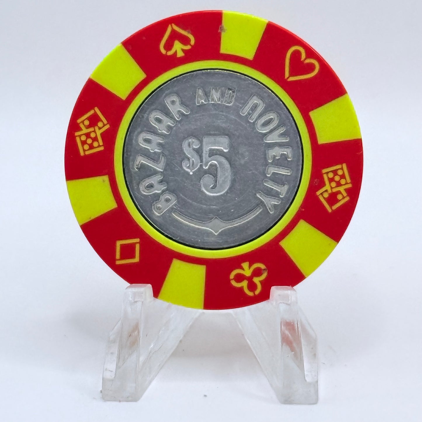 Bazaar & Novelty Edmonton Alberta Canada $5 Casino Chip