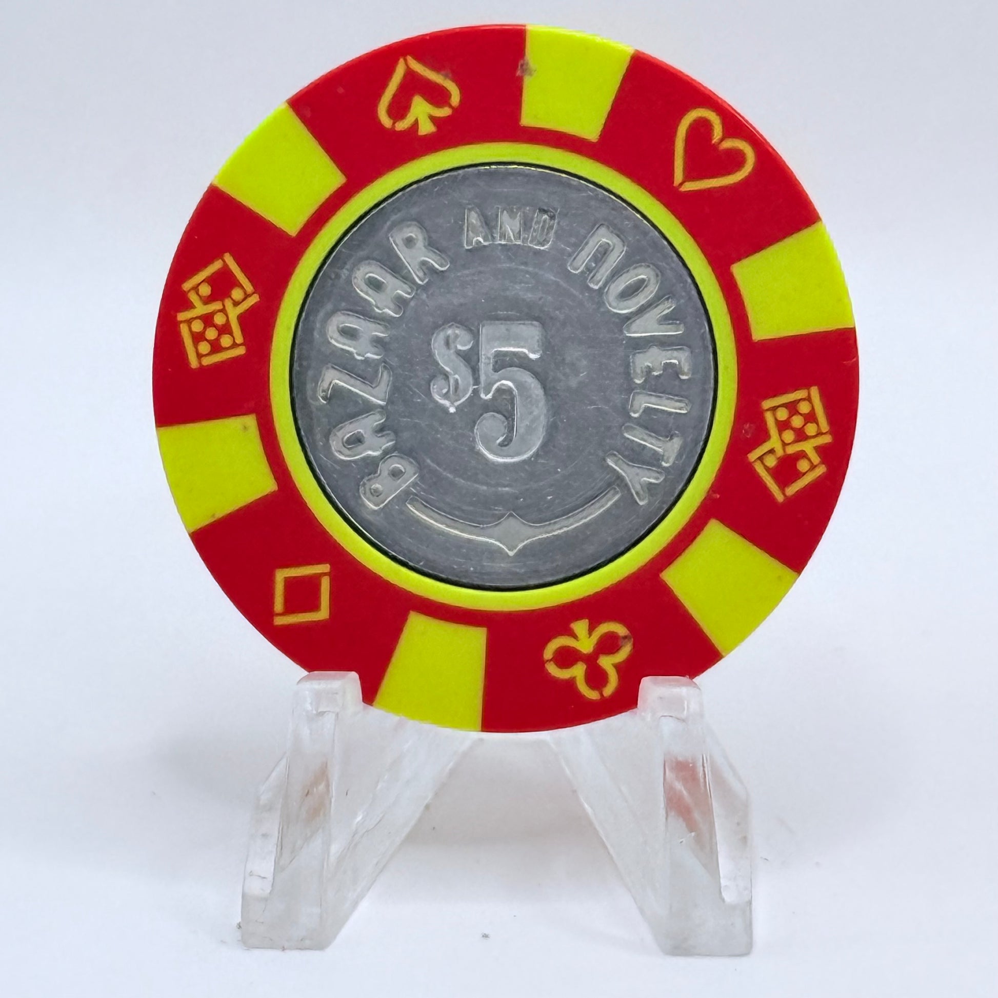 Bazaar & Novelty Edmonton Alberta Canada $5 Casino Chip