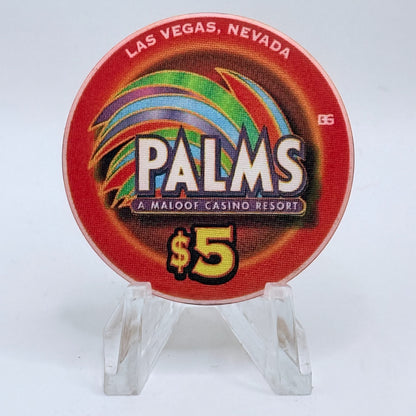 Palms Casino Resort Las Vegas Nevada 2003 'Triple Crown' LE $5 Casino Chip E1927