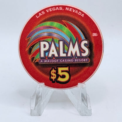 Palms Casino Resort Las Vegas Nevada 2003 '2nd Anniversary' LE $5 Casino Chip E1928