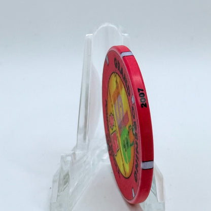 Isle Casino/Pompano Park Racing Pompano Beach Florida 2007 'Grand Opening' LE $5 Casino Chip