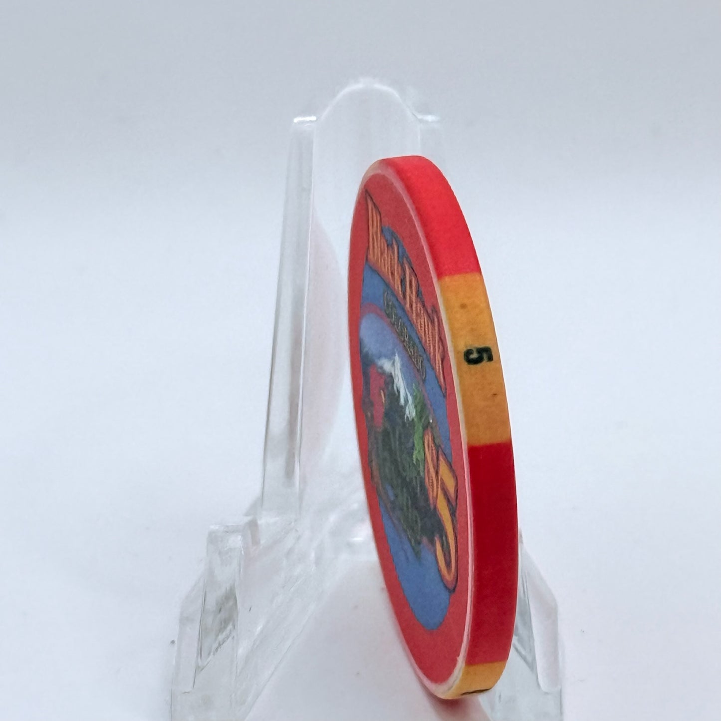 Isle of Capri Casino Black Hawk Colorado 1998 'Grand Opening' LE $5 Casino Chip