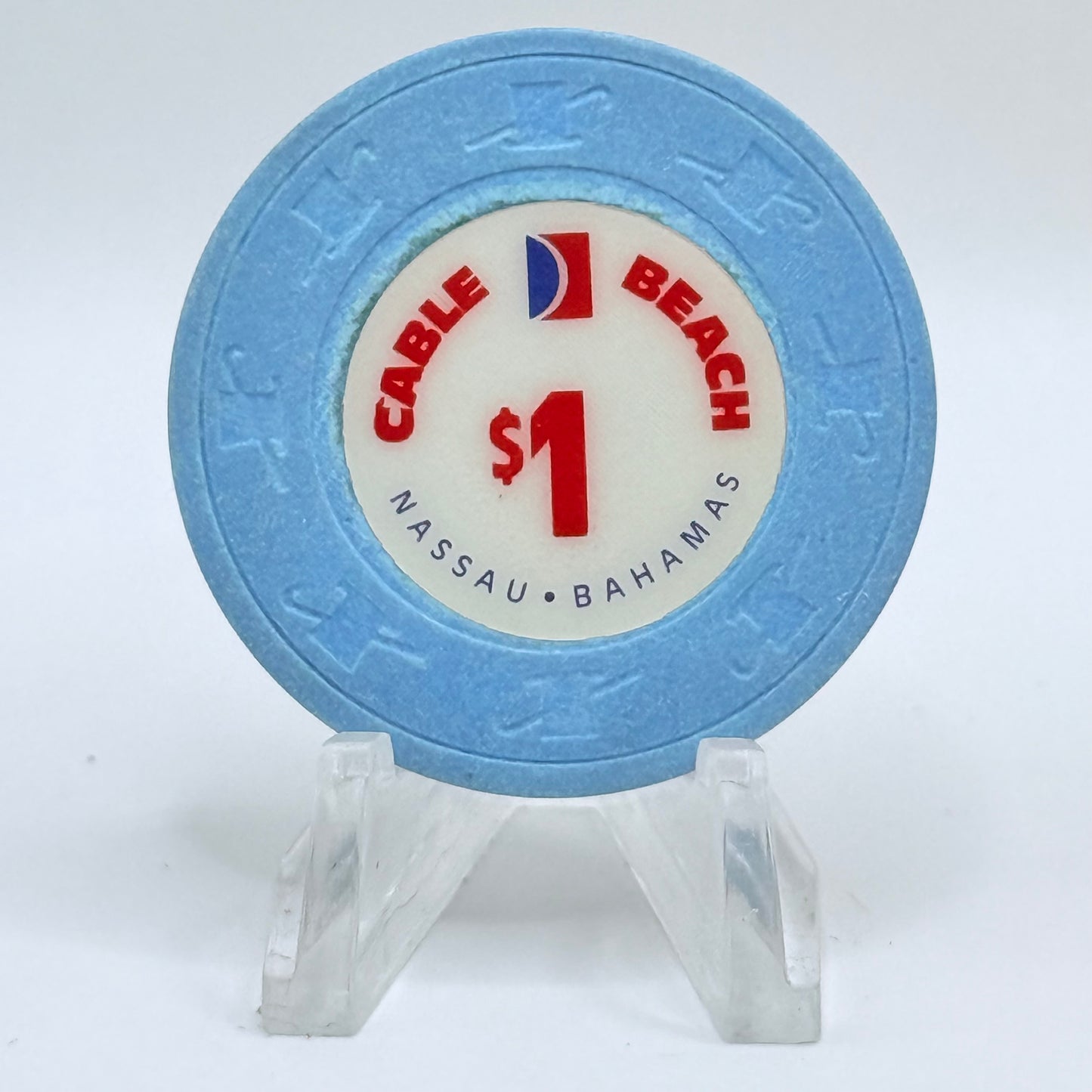 Cable Beach Casino Nassau Bahamas $1 Casino Chip