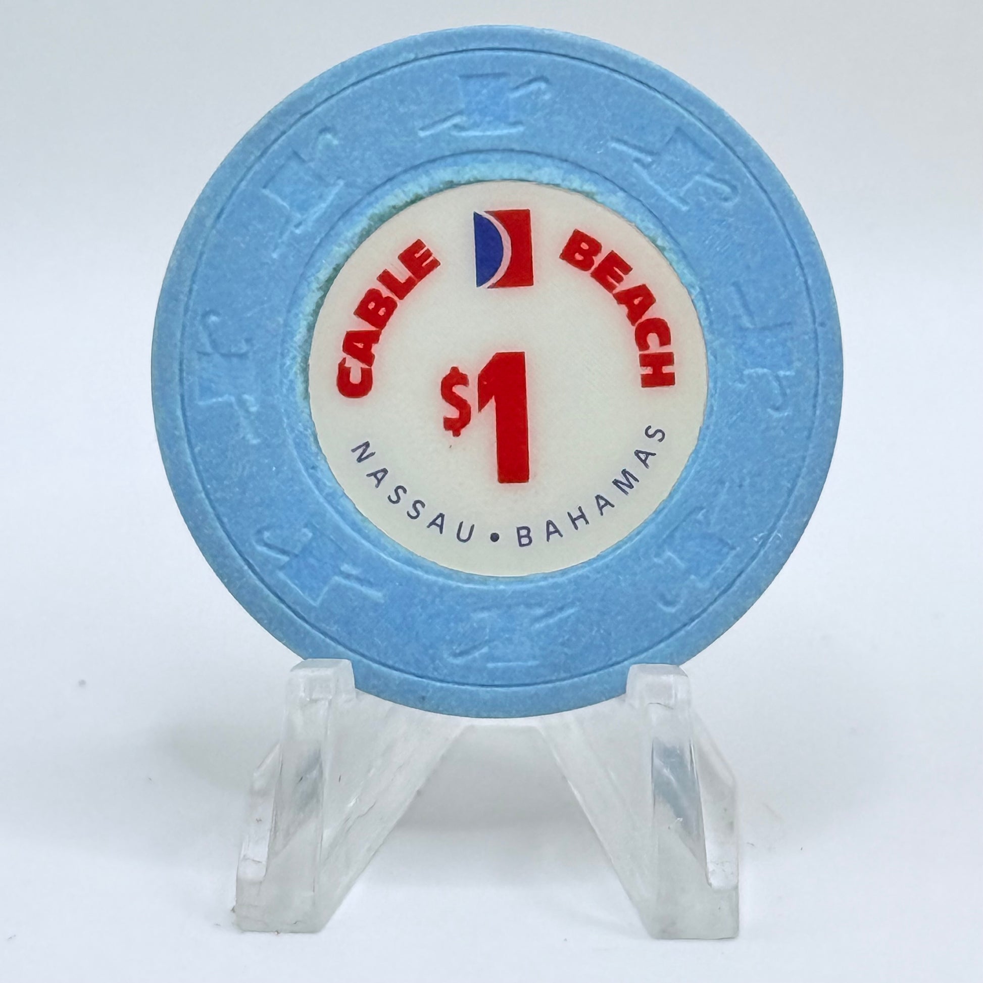 Cable Beach Casino Nassau Bahamas $1 Casino Chip