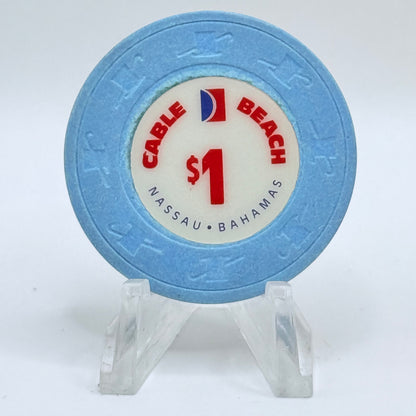 Cable Beach Casino Nassau Bahamas $1 Casino Chip