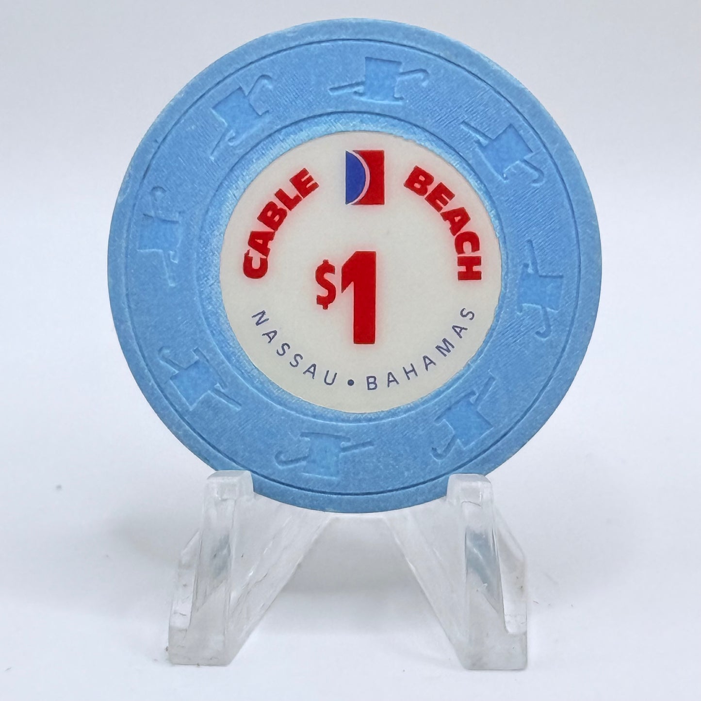 Cable Beach Casino Nassau Bahamas $1 Casino Chip