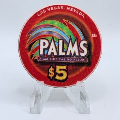 Palms Casino Resort Las Vegas Nevada 2004 'Kentucky Derby' LE $5 Casino Chip E1934