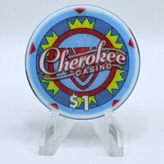 Cherokee - Catoosa Catoosa Oklahoma $1 Casino Chip
