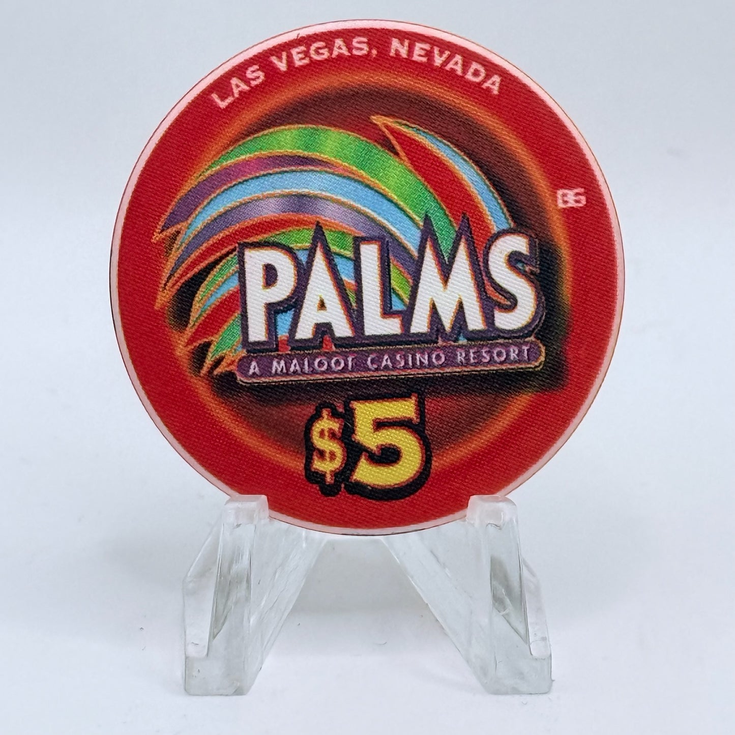 Palms Casino Resort Las Vegas Nevada 2004 'Kentucky Derby' LE $5 Casino Chip E1935