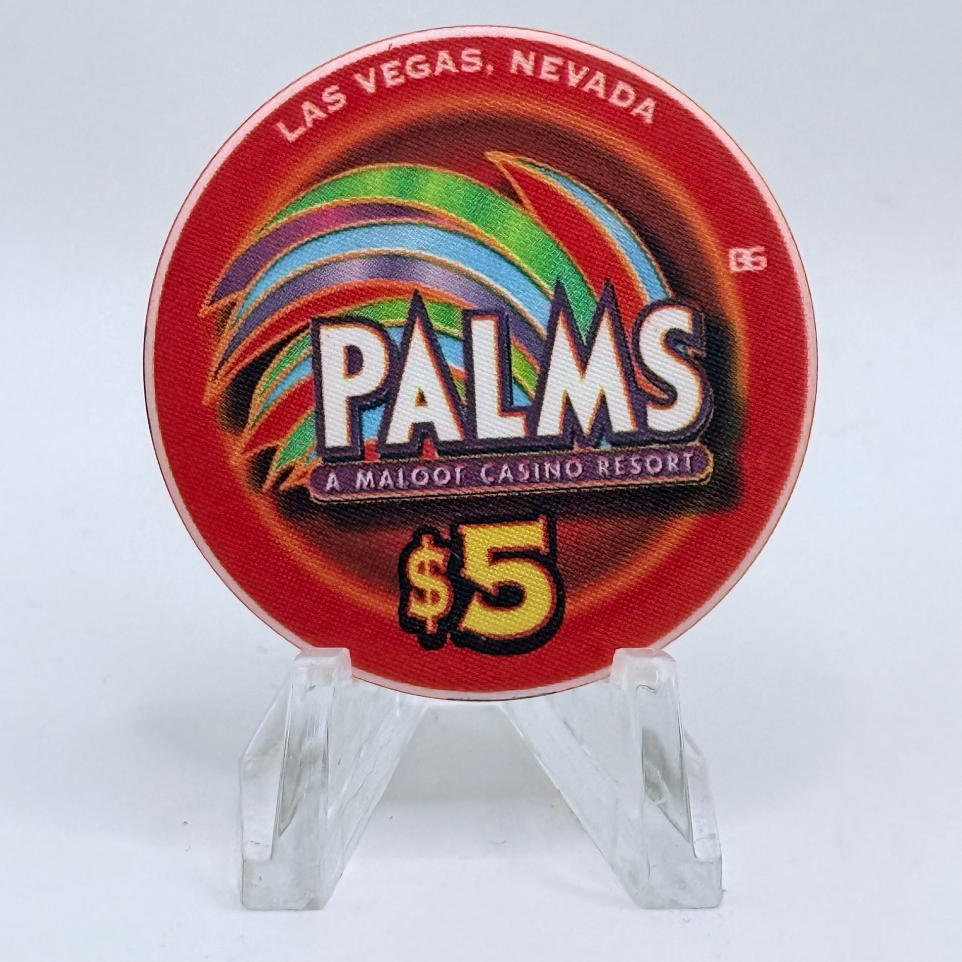 Palms Casino Resort Las Vegas Nevada 2004 'Kentucky Derby' LE $5 Casino Chip E1935