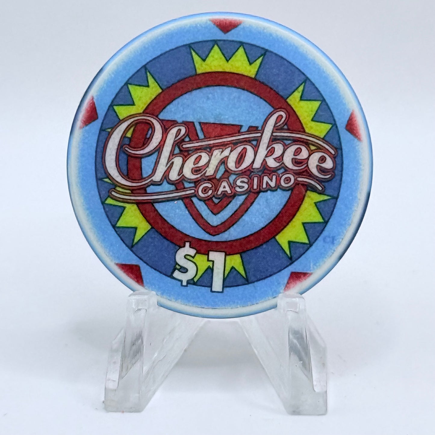 Cherokee - Catoosa Catoosa Oklahoma $1 Casino Chip