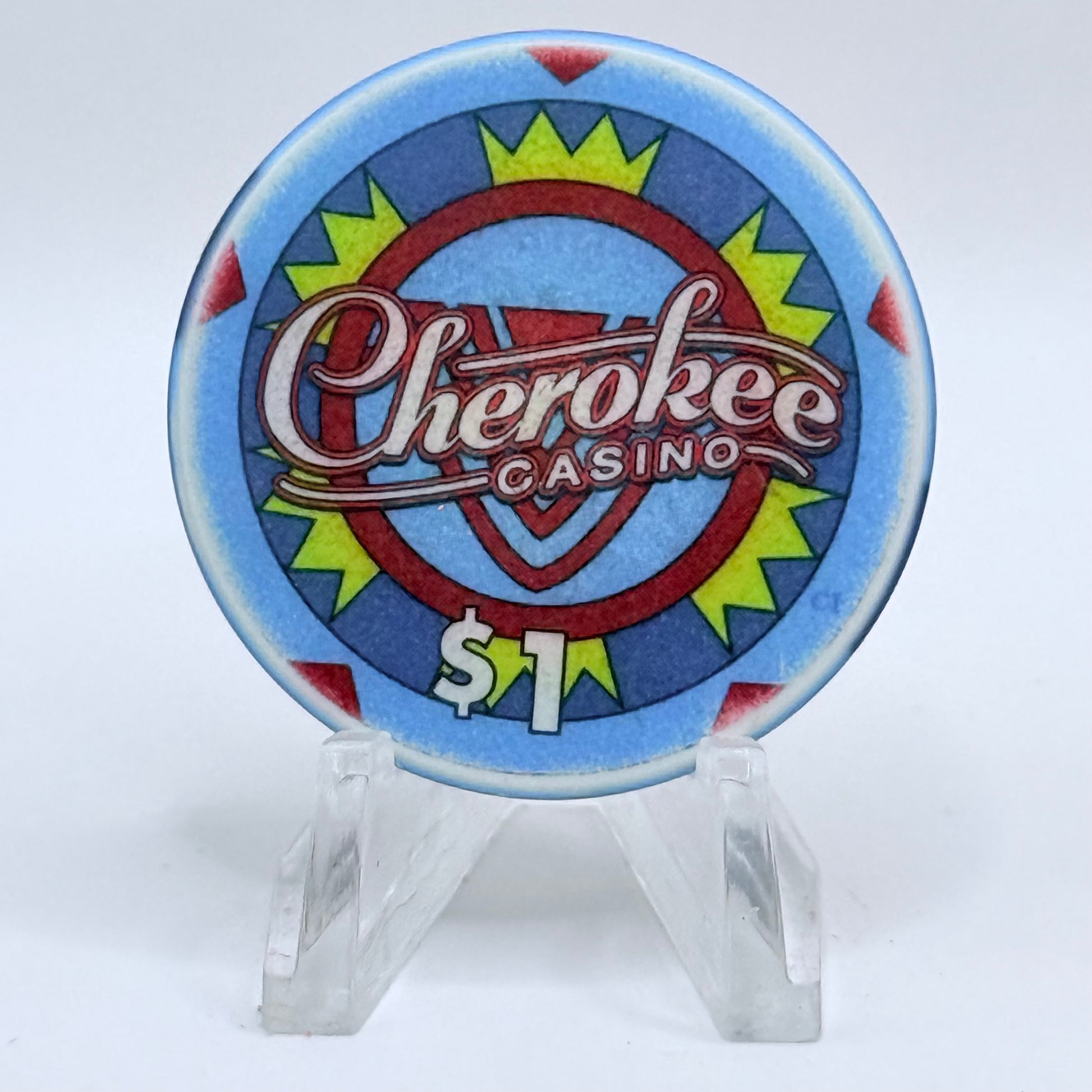 Cherokee - Catoosa Catoosa Oklahoma $1 Casino Chip