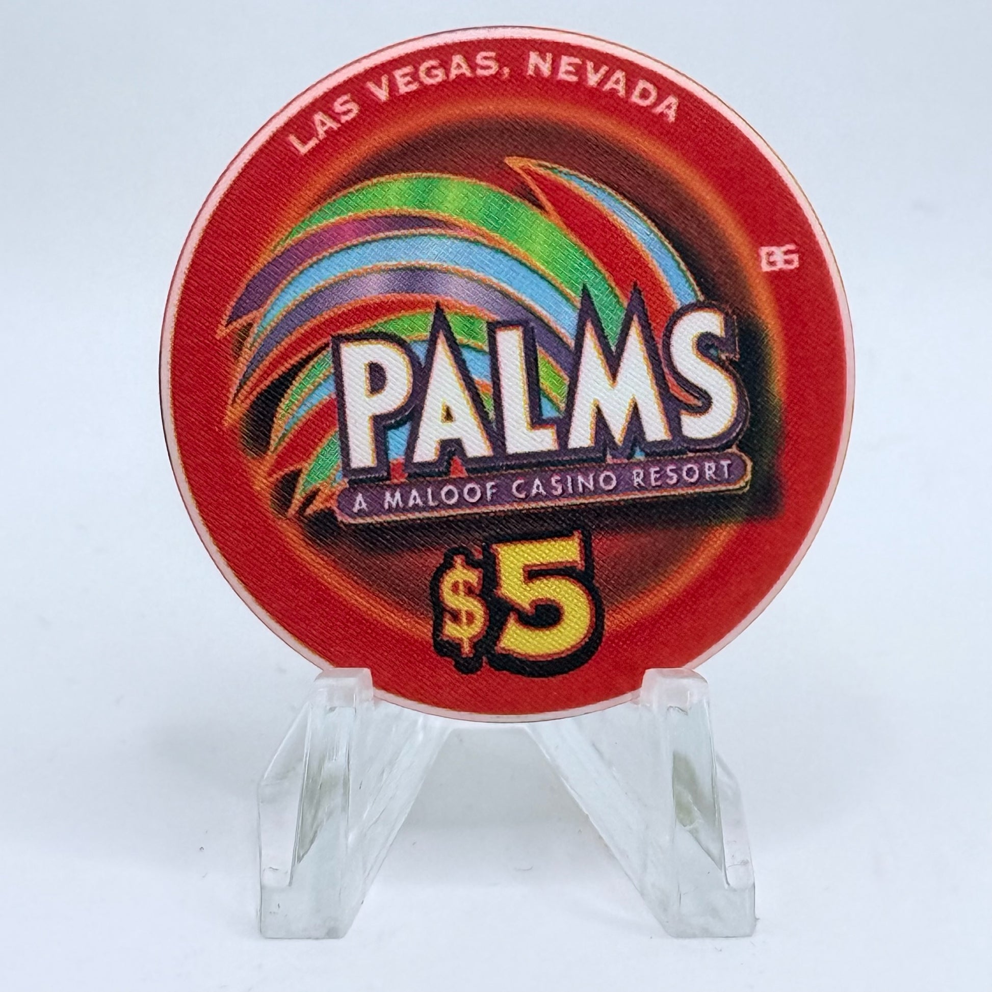 Palms Casino Resort Las Vegas Nevada 2004 'Preakness' LE $5 Casino Chip E1936